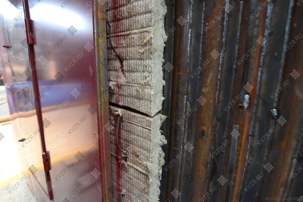 Обмуровка котла на дровах КВД-0.47 МВт