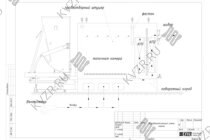 Аэродинамическая схема котла КВм-3,0 с ТШПМ
