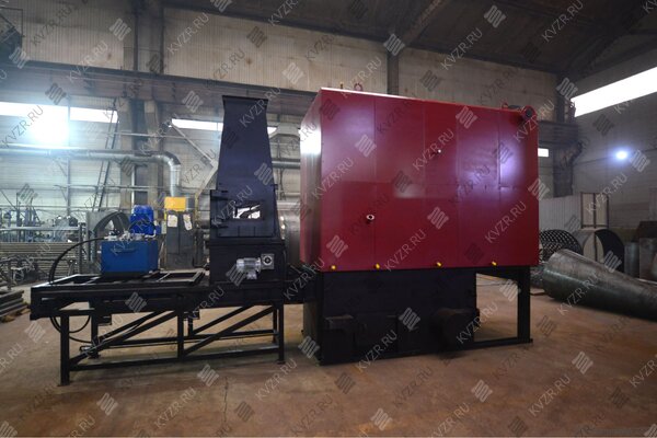 Котел на щепе 350 кВт твердотопливный